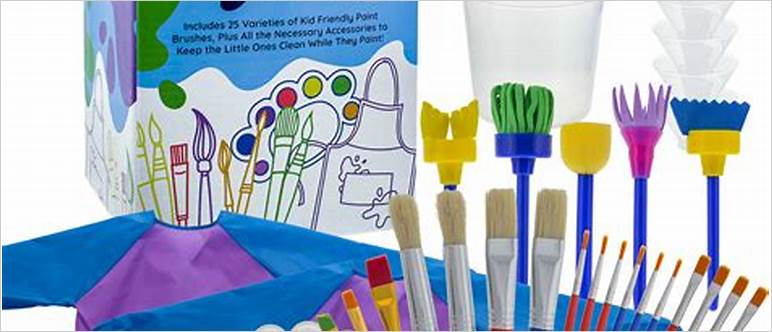Painting supplies for kids